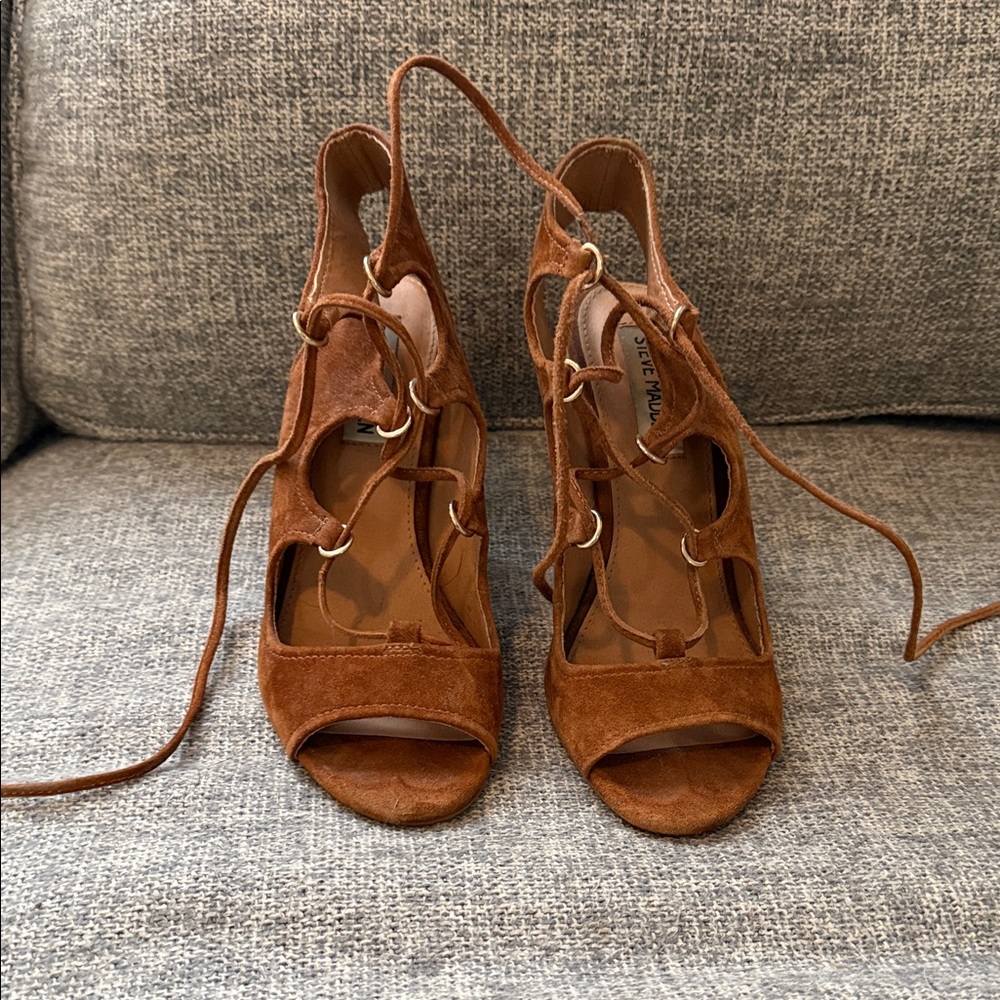 Brown Suede Women's Shoes